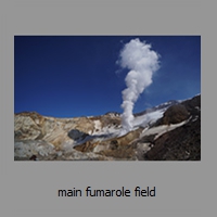 main fumarole field